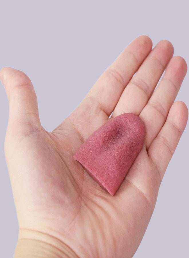 OUERMAMA 2 Pcs Halloween Fake Tongue False Tongue Horrific Tongue Prop Tricks Tongue Toys,Prop Tricks Tongue Toys,Realistic Fake Tongue, Comedy Magic Trick Accessories - Image 4